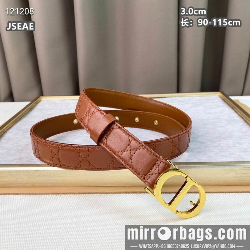 Replica Dior belt 30mmX90-115cm 8L111007