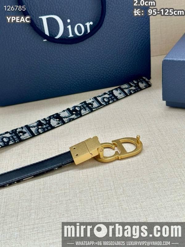 Replica Dior belt 20mmX95-125cm 8L22