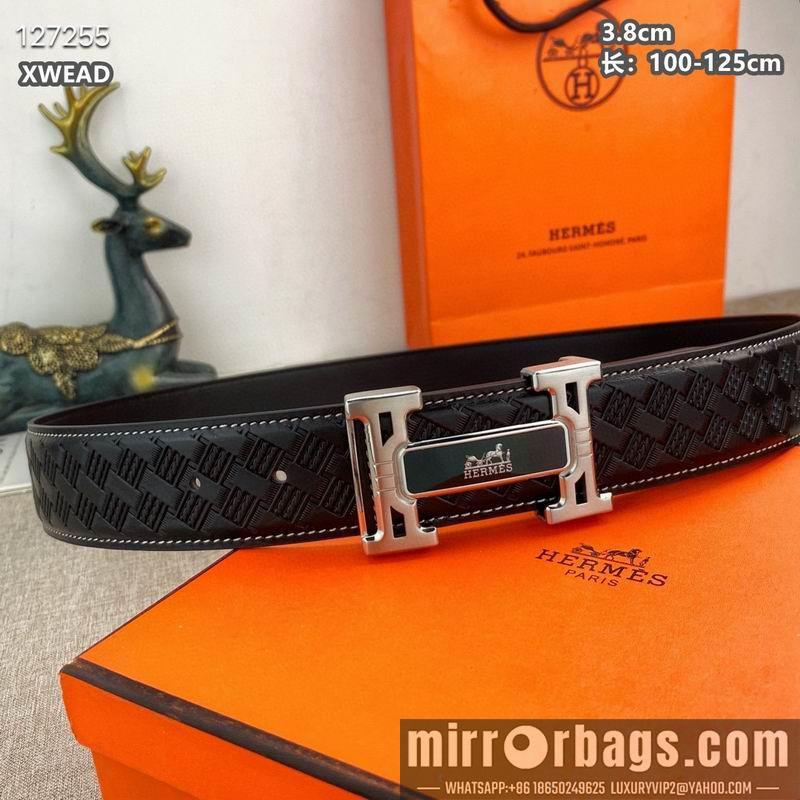 Replica Hermes belt 38mmX100-125cm 8L59