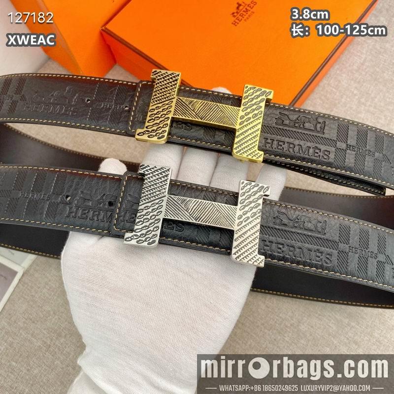Replica Hermes belt 38mmX100-125cm 8L38