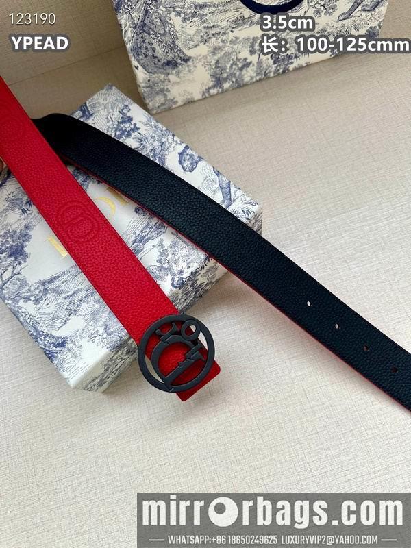 Replica Dior belt 35mmX100-125cm 8L31
