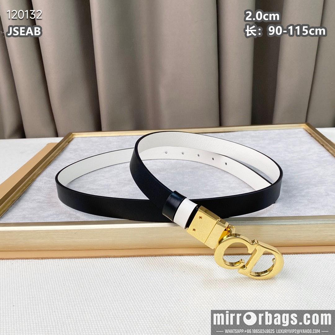 Replica Dior belt 20mmX90-115cm 8L072001
