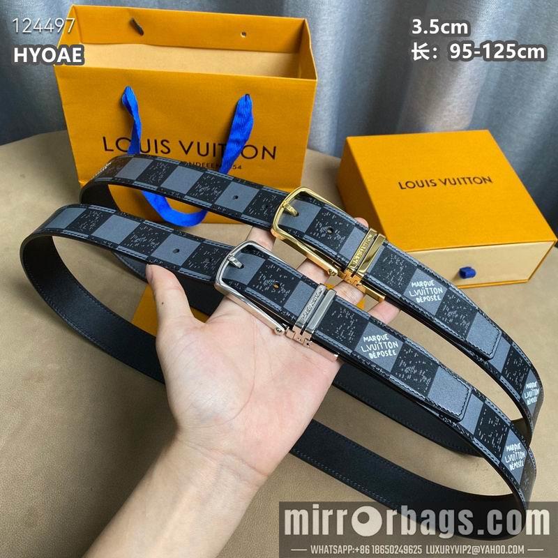 Replica LV belt 35mmX95-125cm 8L28