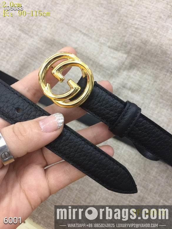 Replica Gucci Belt 20mm 90-115cm 8L04