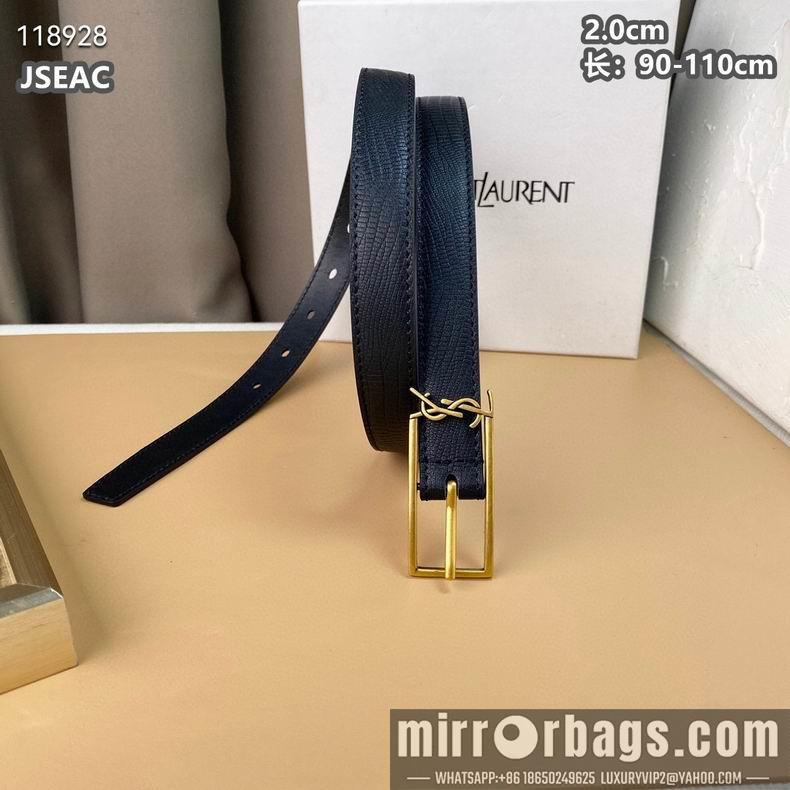 Replica YSL belt 20mmX90-110cm 8L010704