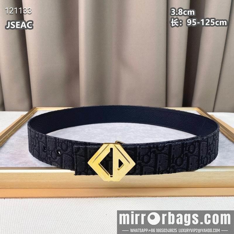 Replica Dior belt 38mmX95-125cm 8L04