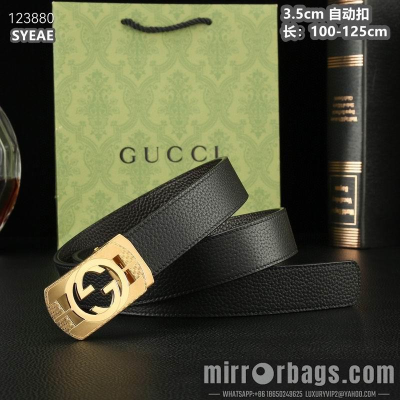 Replica Gucci belt 35mmX100-125cm 8L37