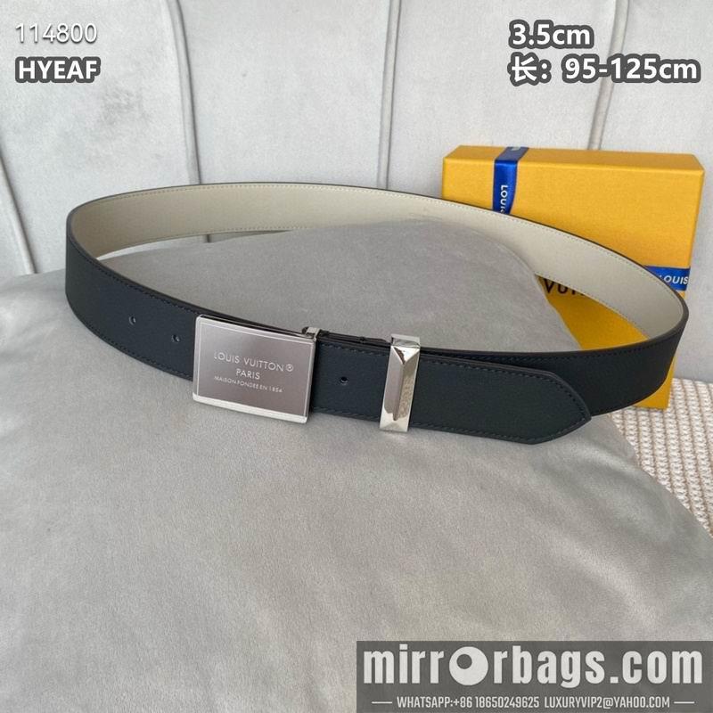 Replica LV belt 35mmX95-125cm 8L19