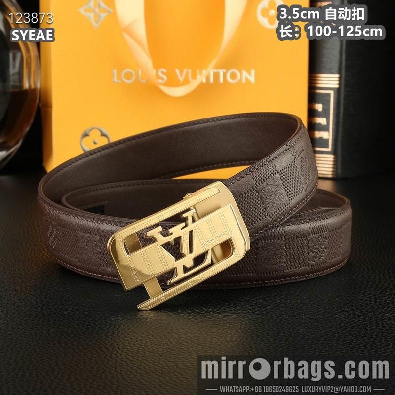 Replica LV belt 35mmX100-125cm 8L51