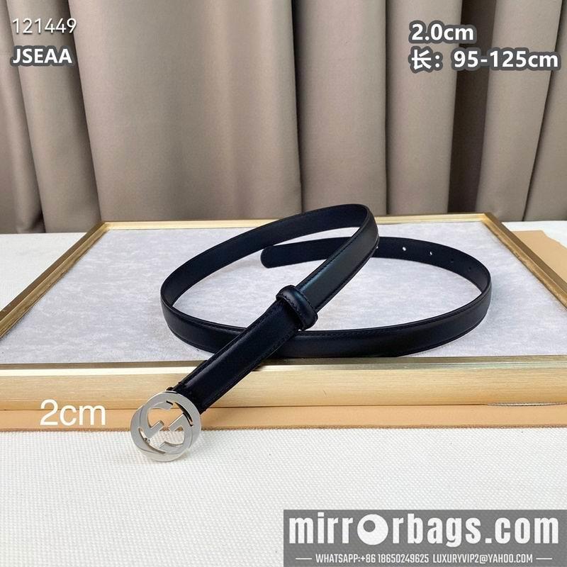 Replica Gucci belt 20mmX95-125cm 8L16