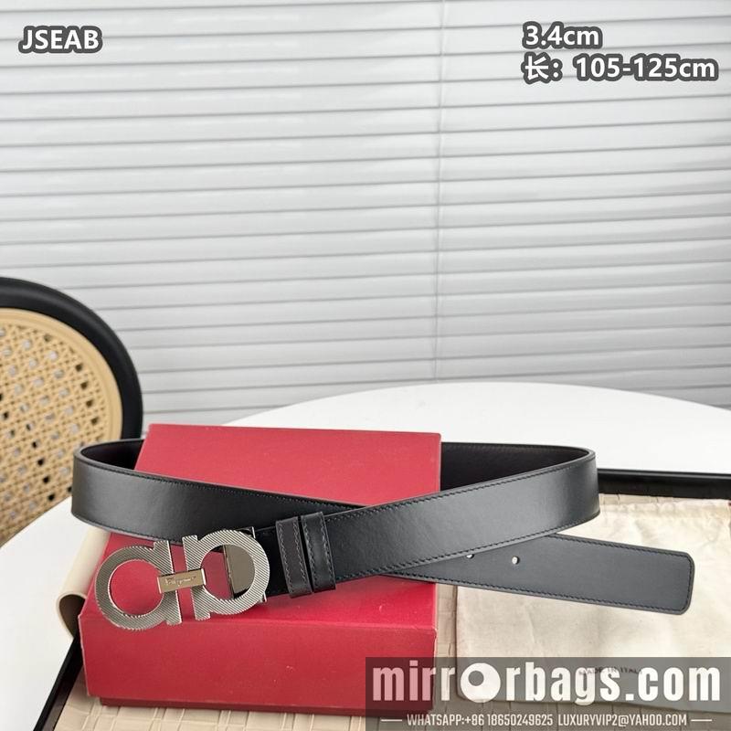 Replica Ferragamo belt 34mmX105-125cm 8L12
