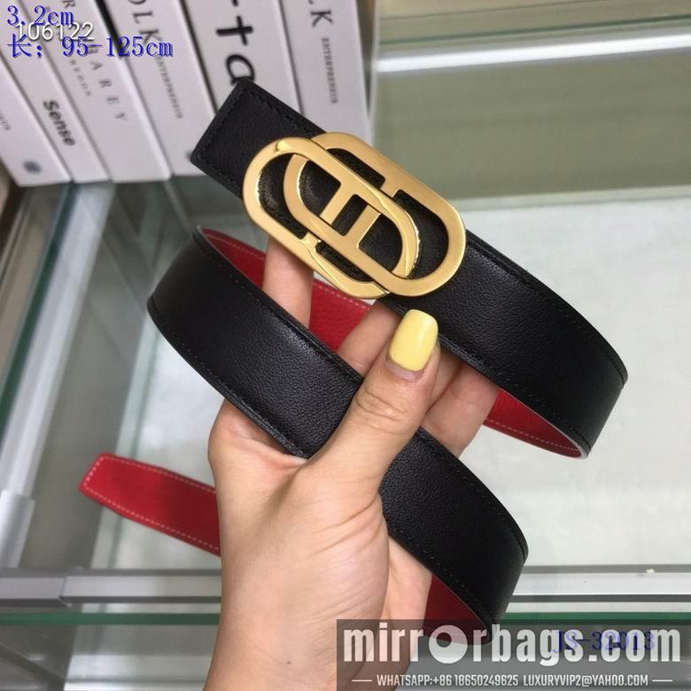 Replica Hermes Belt 32mmX95-125cm 8L04