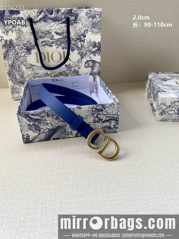Replica Dior Belt 20mmX90-110cm 8L03