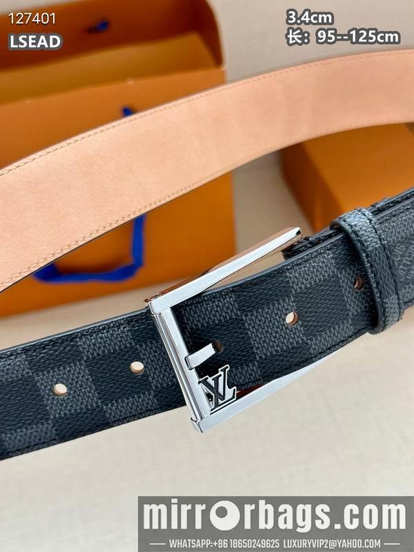 Replica LV belt 34mmX95-125cm 8L32