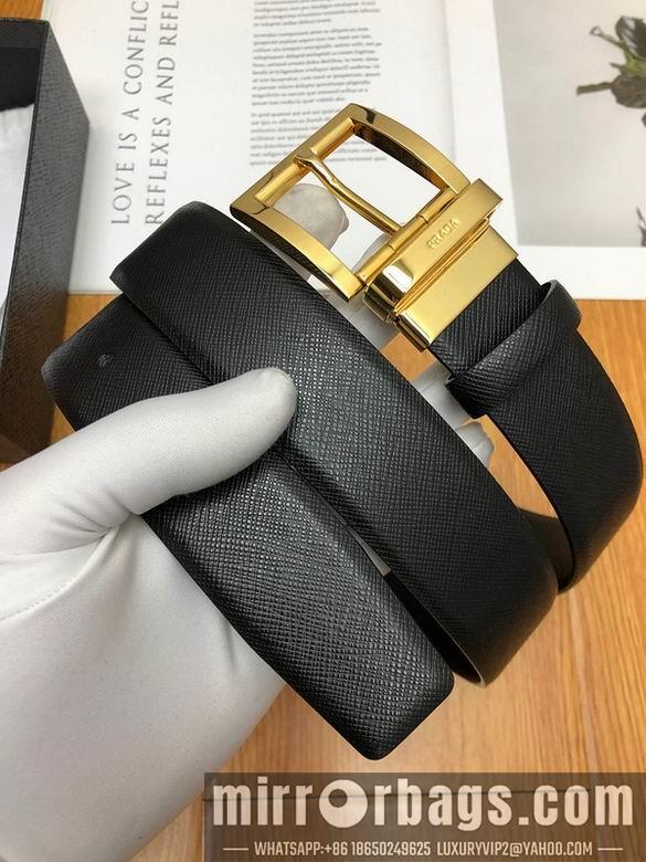 Replica Prada Belt 34mmX95-125CM  sj01