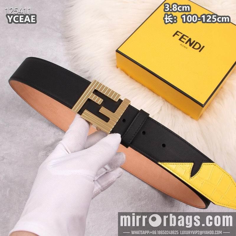 Replica Fendi belt 38mmX100-125cm  8L21