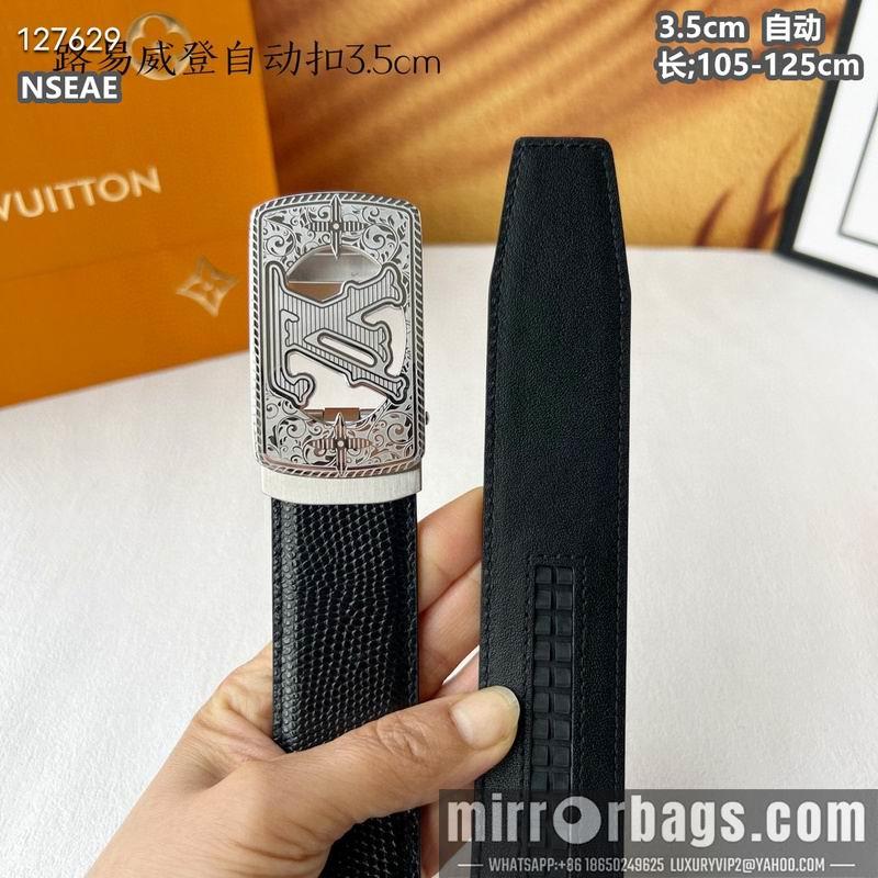 Replica LV belt 35mmX105-125cm 8L74