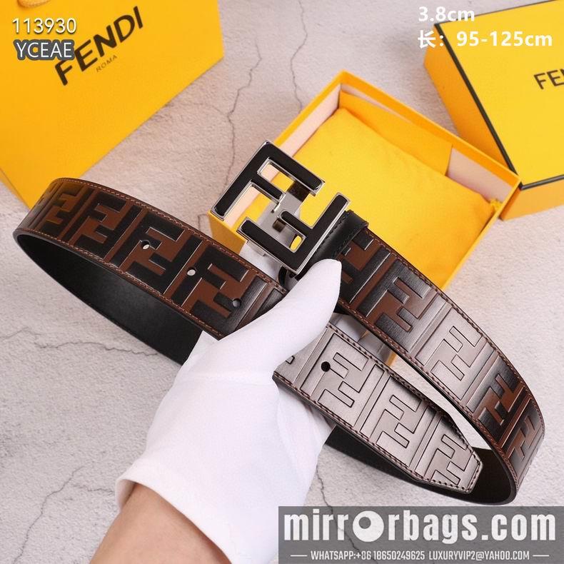 Replica Fendi Belt 38mmX95-125cm 8L03