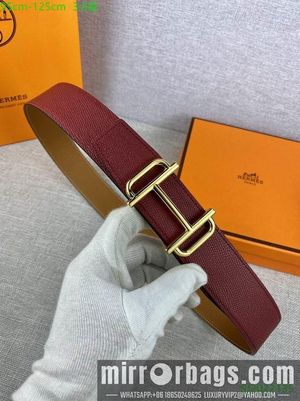 Replica Hermes Belt 38mmX95-125cm 7D118