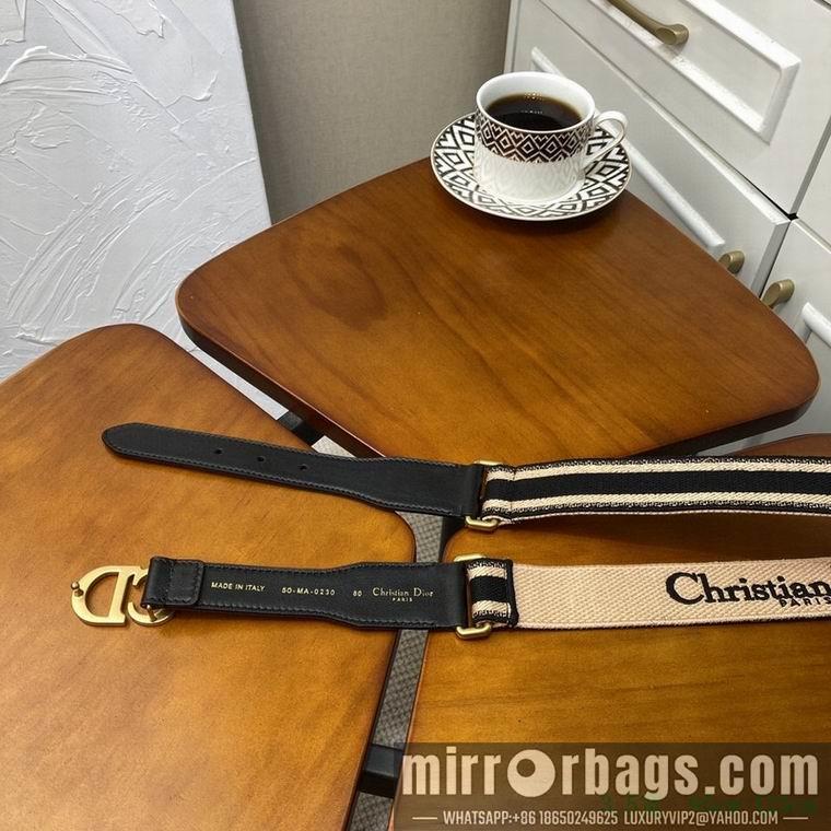Replica Dior belt 35mmX95-125cm 7D02