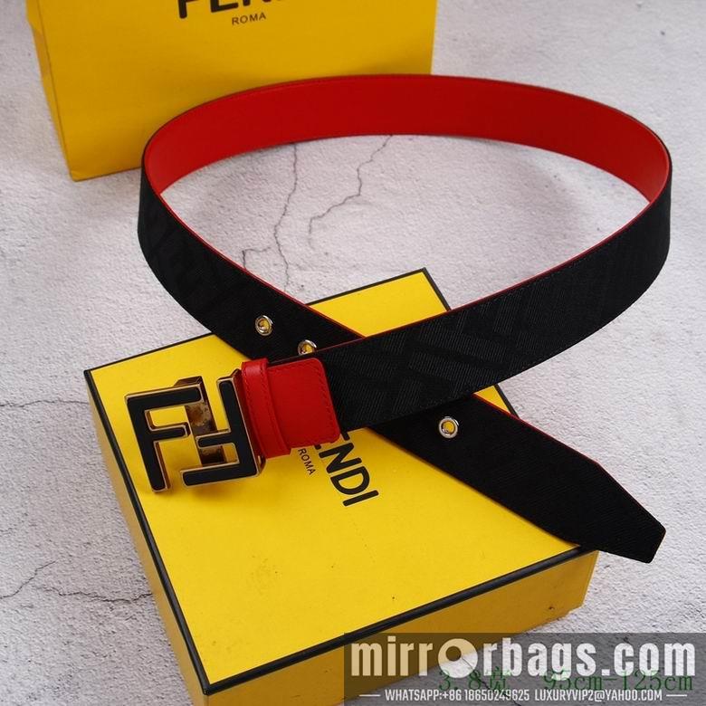 Replica Fendi Belt 38mmX95-125cm 7D119