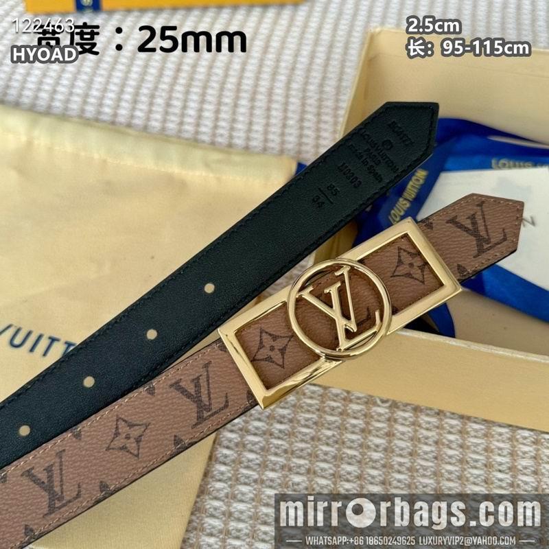 Replica LV belt 25mmX95-115cm 8L15