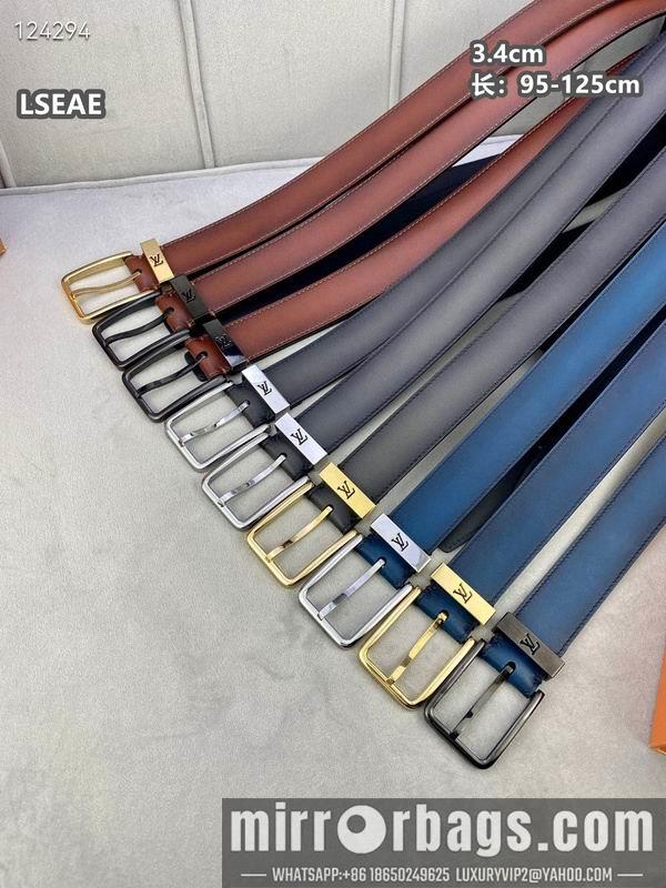 Replica LV belt 34mmX95-125cm 8L27