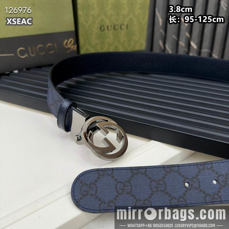 Replica Gucci belt 38mmX95-125cm 8L39
