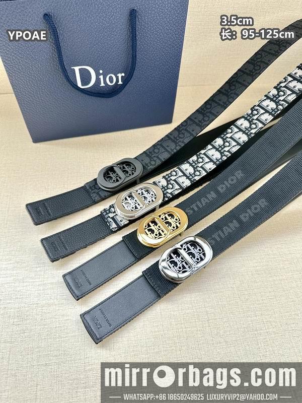 Replica Dior belt 35mmX95-125cm 8L42