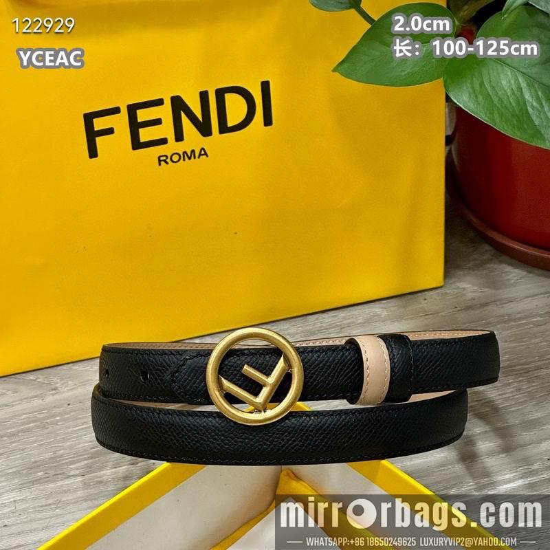 Replica Fendi belt 20mmX100-125cm 8L22