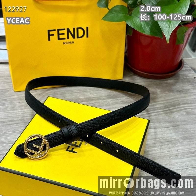 Replica Fendi belt 20mmX100-125cm 8L22