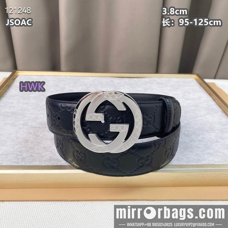 Replica Gucci belt 38mmX95-125cm 8L16