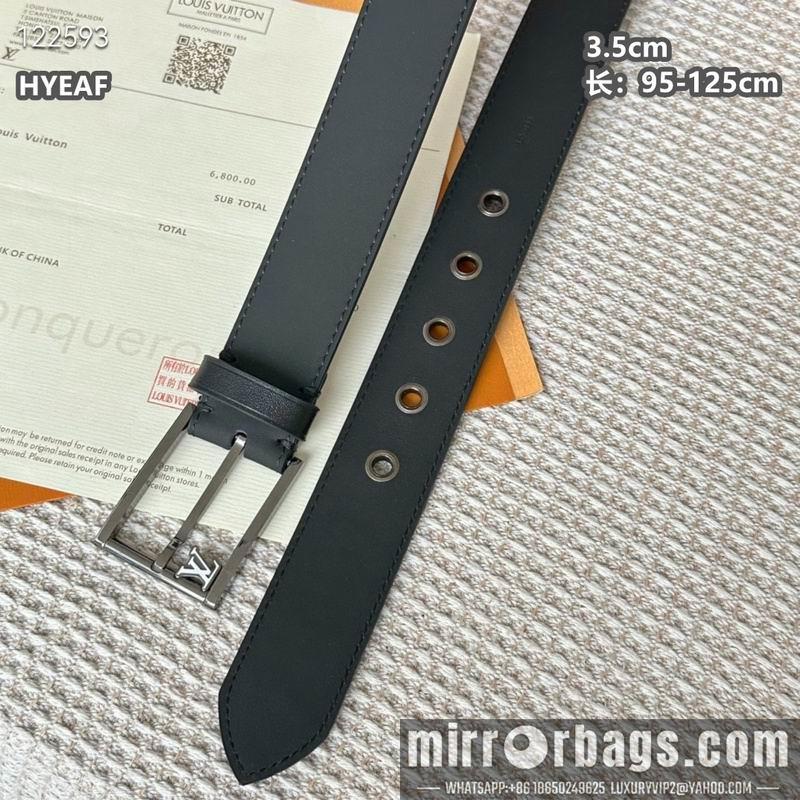 Replica LV belt 35mmX95-125cm 8L36