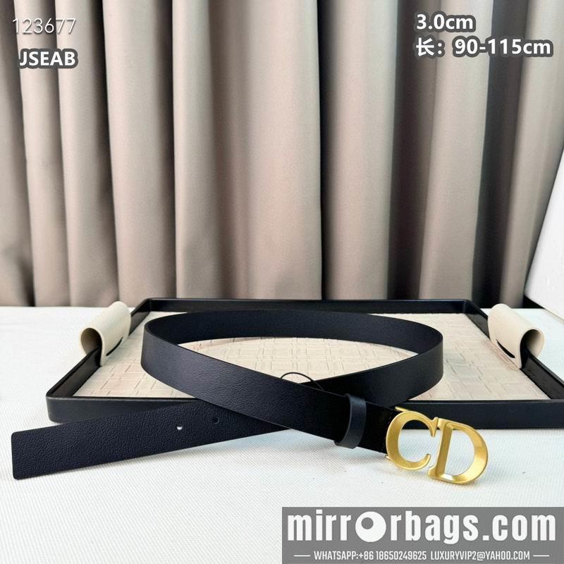 Replica Dior belt 30mmX90-115cm 8L111006