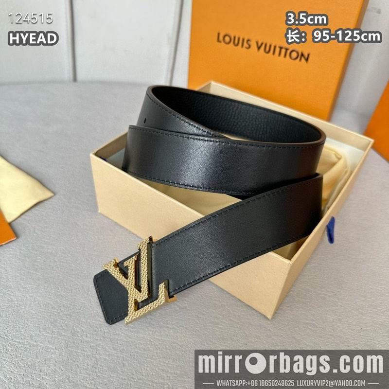Replica LV belt 35mmX95-125cm 8L10