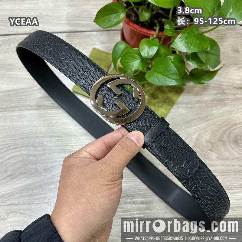 Replica Gucci belt 38mmX95-125cm 8L56