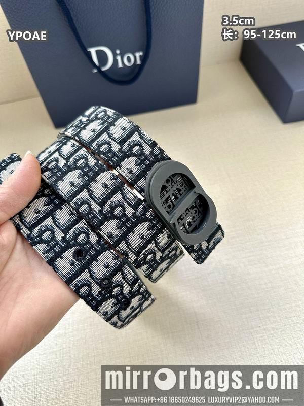 Replica Dior belt 35mmX95-125cm 8L42