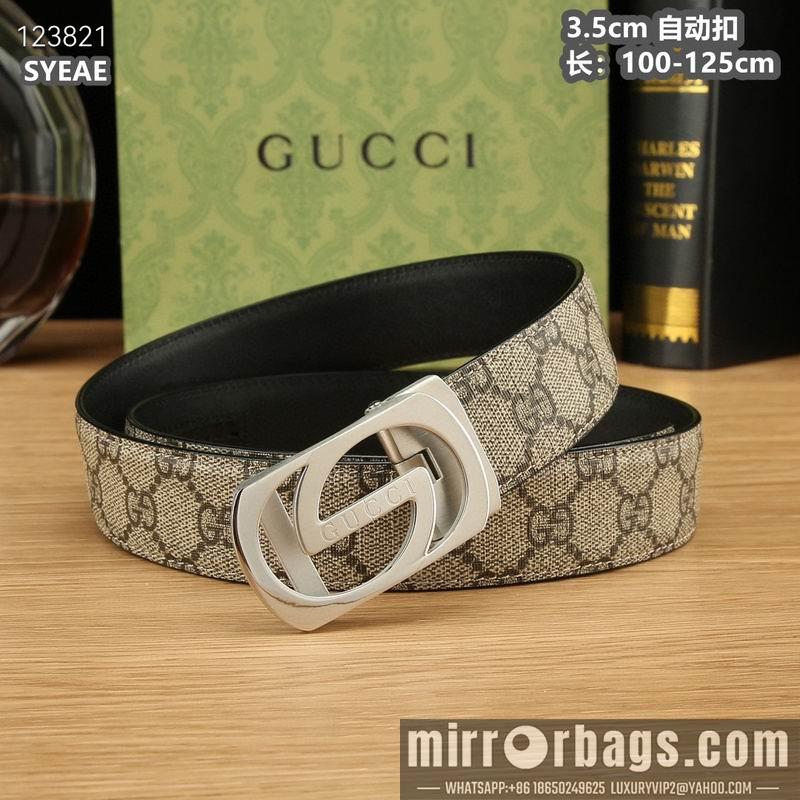 Replica Gucci belt 35mmX100-125cm 8L47