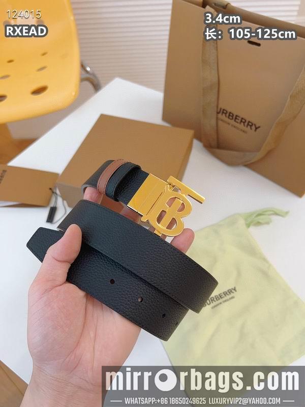 Replica Burberry belt 34mmX105-125cm 8L07