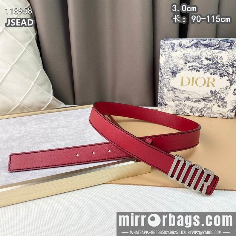 Replica Dior belt 30mmX90-115cm 8L12