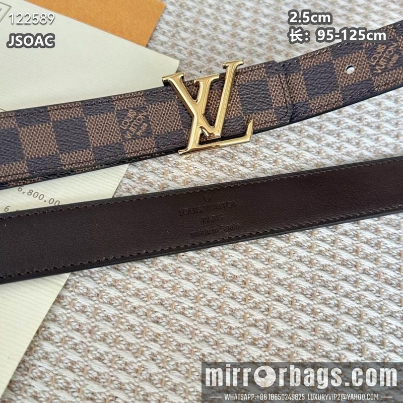 Replica LV belt 25mmX95-125cm 8L17