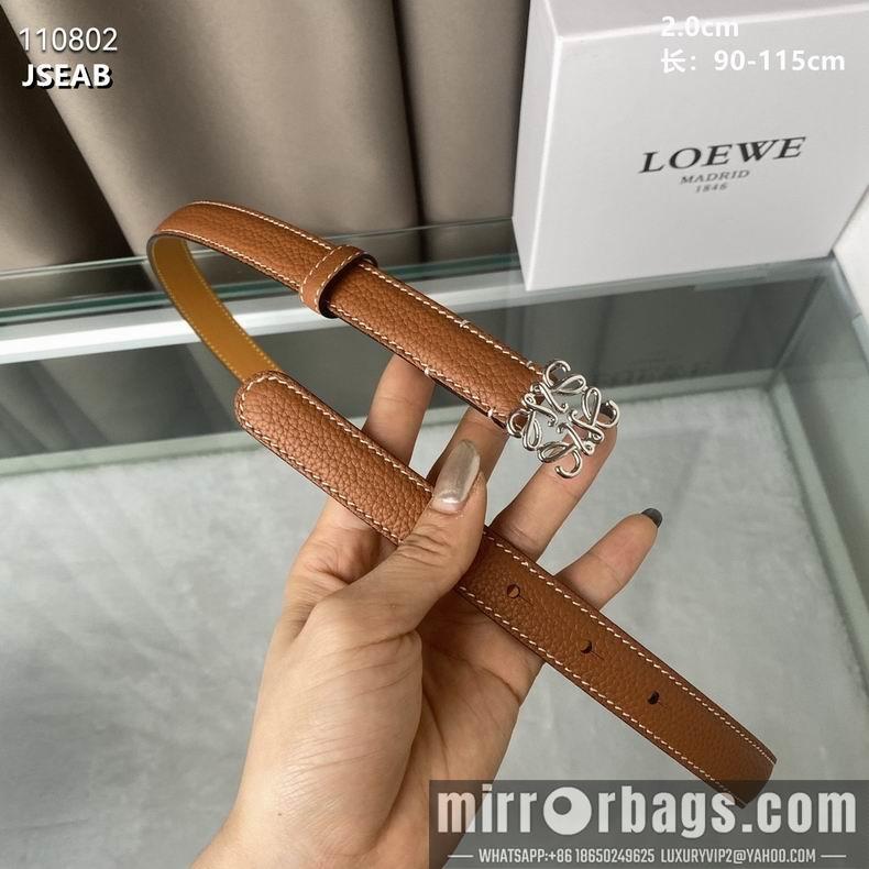 Replica Loewe Belt 20mmX90-110cm 8L01