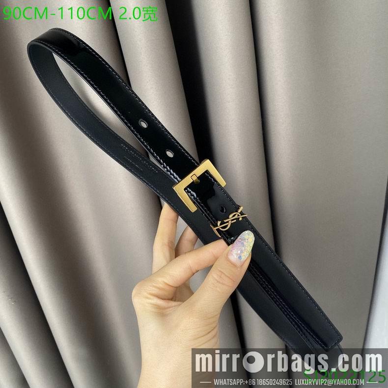 Replica YSL Belt 20mmX90-110cm 7D02