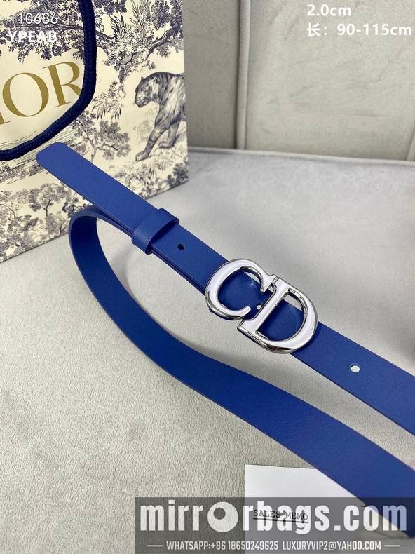 Replica Dior Belt 20mmX90-115cm 8L04