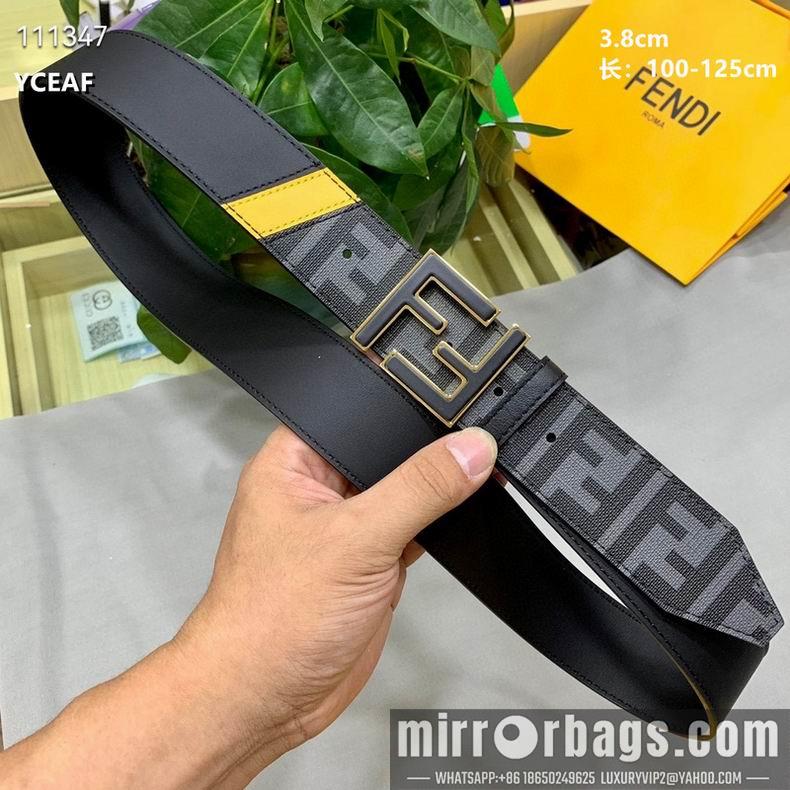 Replica Fendi Belt 38mmX100-125CM 8L14