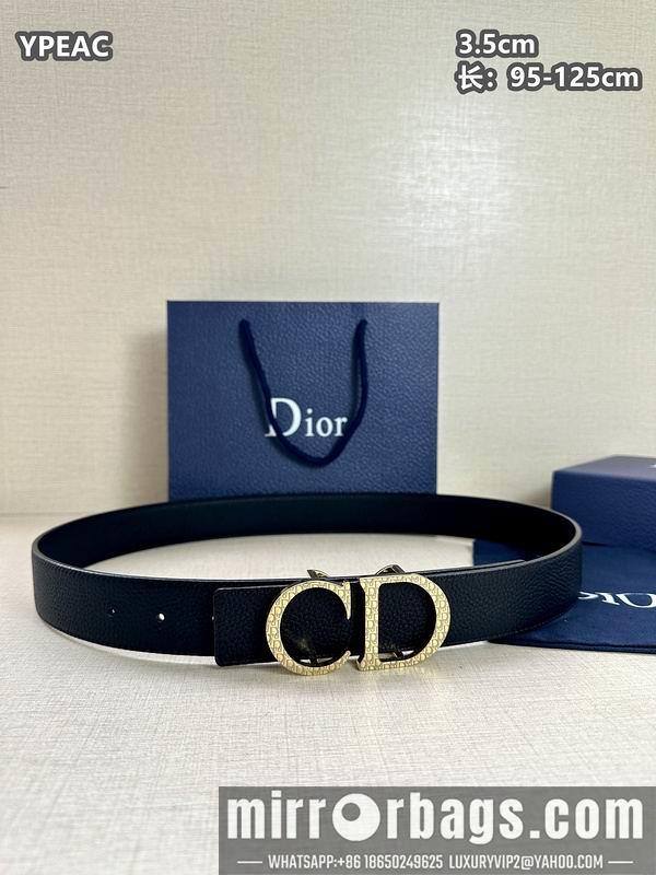 Replica Dior belt 35mmX95-125cm 8L37