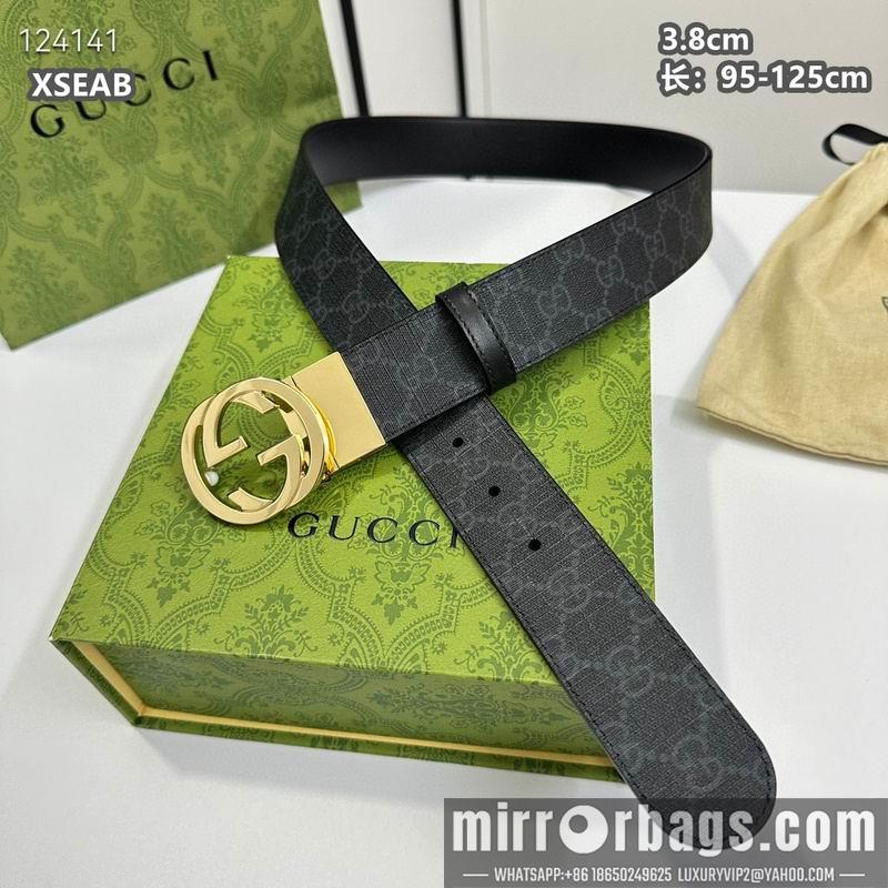 Replica Gucci belt 38mmX95-125cm 8L09