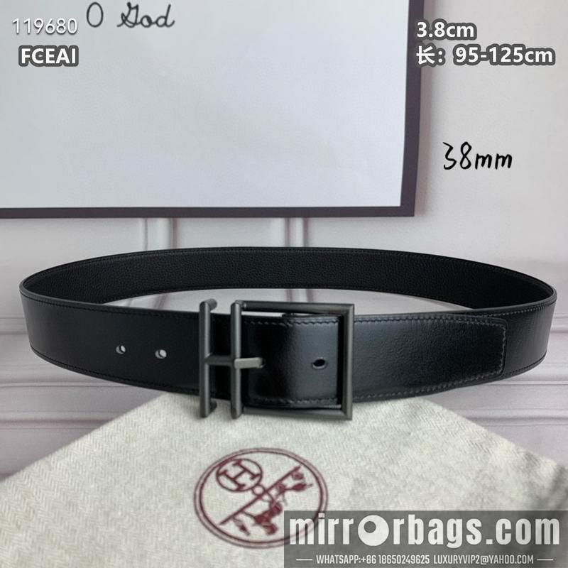 Replica Hermes belt 38mmX95-125cm 8L040802