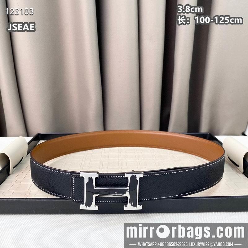 Replica Hermes belt 38mmX100-125cm 8L12