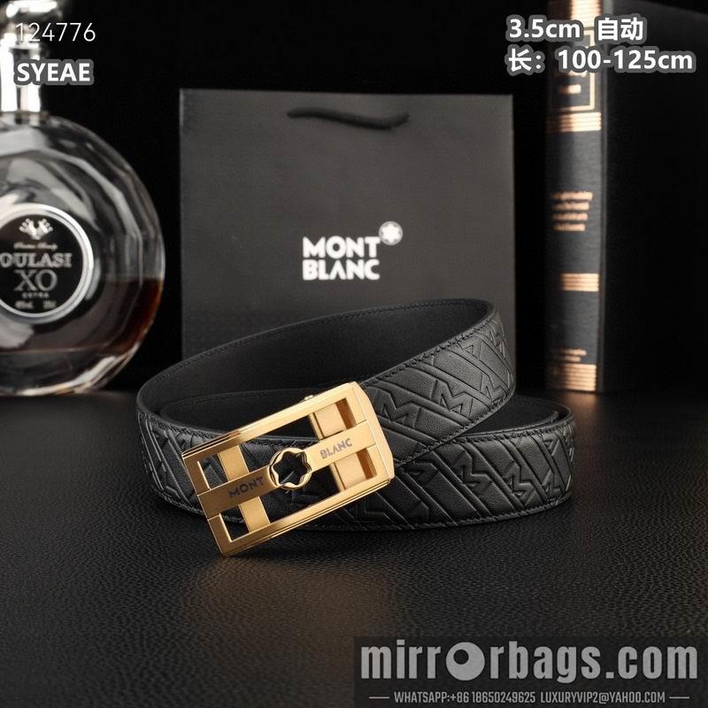 Replica Montlanc belt 35mmX100-125cm 8L38